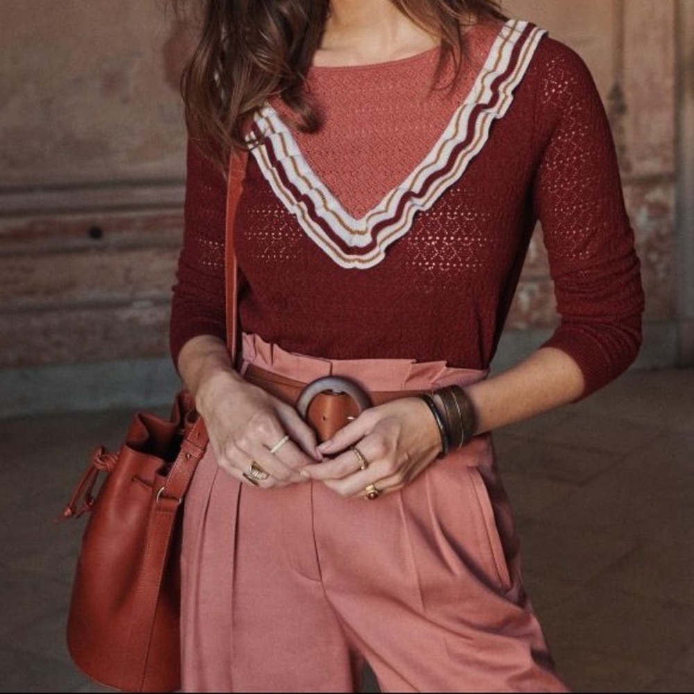 Sezane Pull Mael Knitwear - Picture 1 of 4